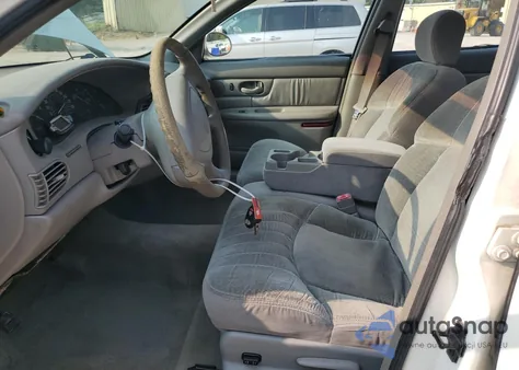 2001 Buick Century Custom из США, поврежденный, VIN 2G4WS52J511336400